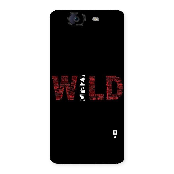 Wild Crazy Back Case for Canvas Knight A350