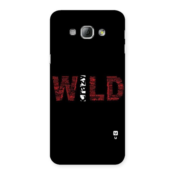 Wild Crazy Back Case for Galaxy A8