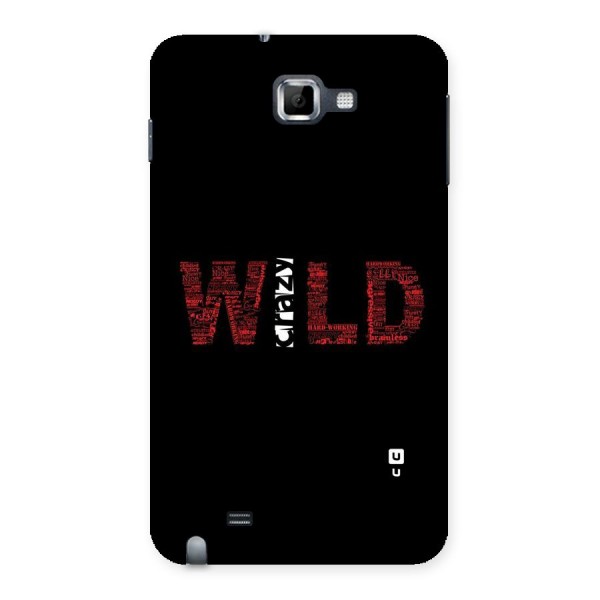 Wild Crazy Back Case for Galaxy Note