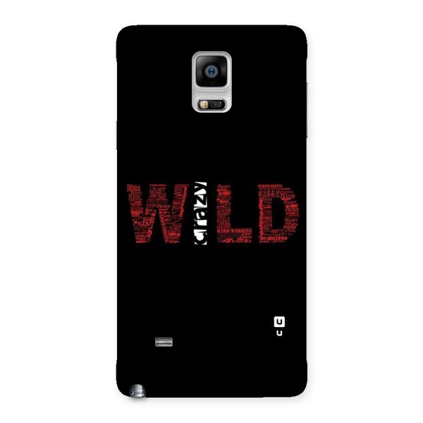 Wild Crazy Back Case for Galaxy Note 4