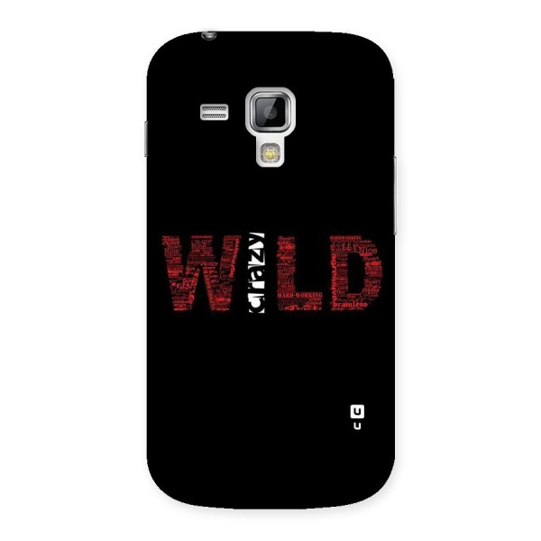 Wild Crazy Back Case for Galaxy S Duos