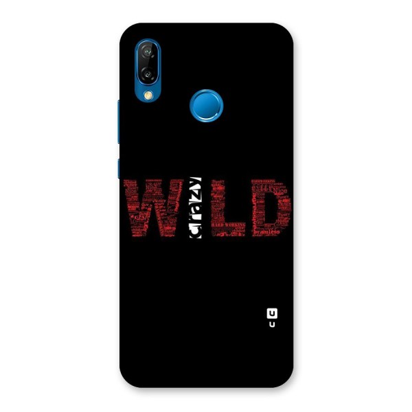 Wild Crazy Back Case for Huawei P20 Lite