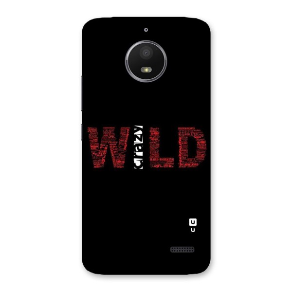 Wild Crazy Back Case for Moto E4