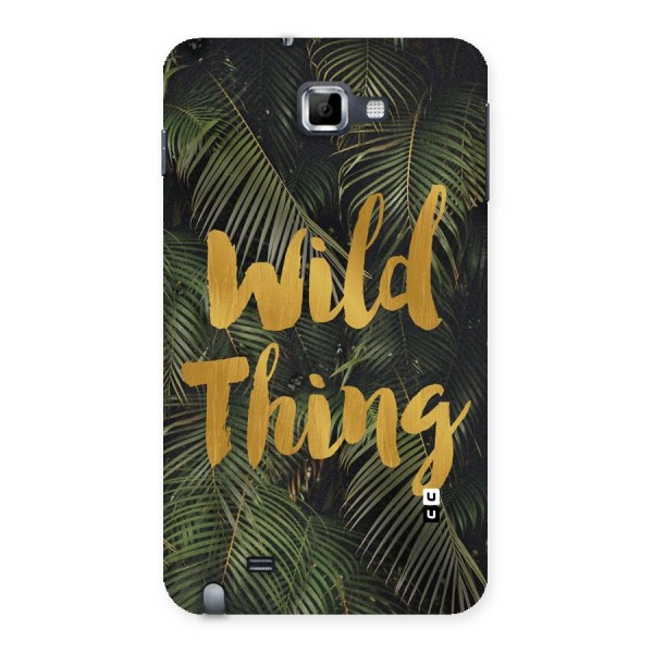 Wild Leaf Thing Back Case for Galaxy Note