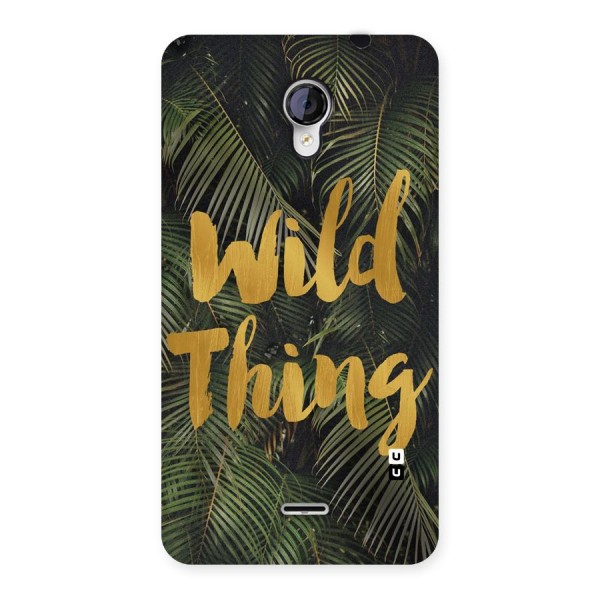 Wild Leaf Thing Back Case for Micromax Unite 2 A106