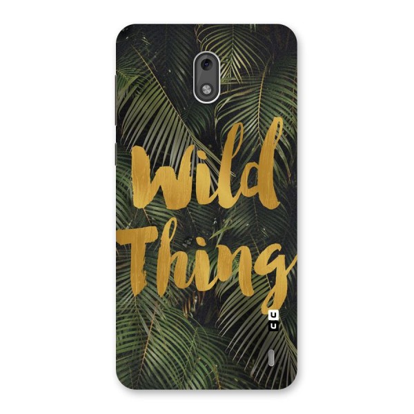 Wild Leaf Thing Back Case for Nokia 2