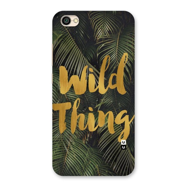 Wild Leaf Thing Back Case for Redmi Y1 Lite