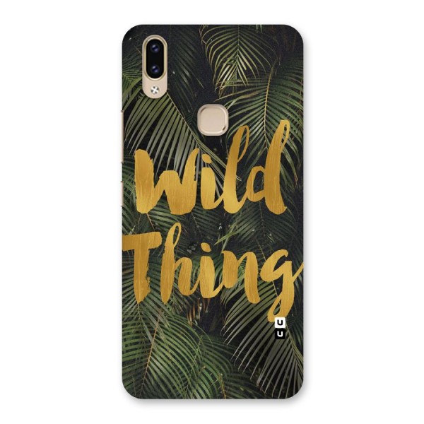 Wild Leaf Thing Back Case for Vivo V9