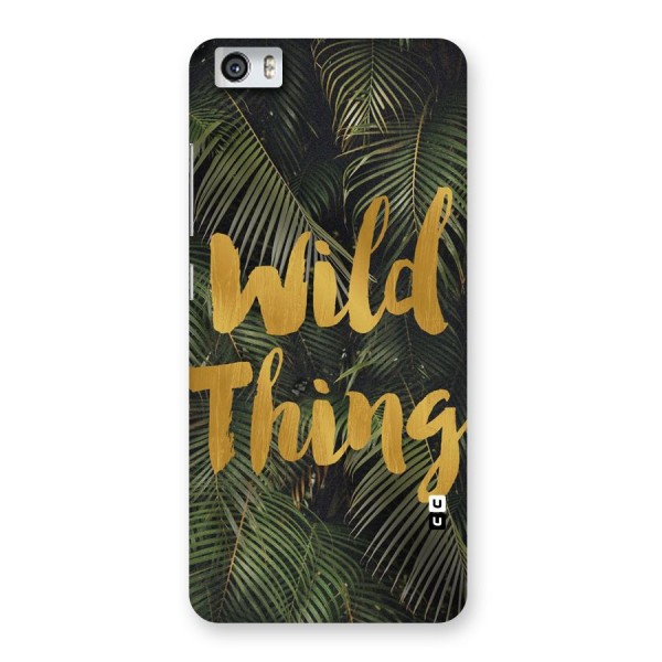 Wild Leaf Thing Back Case for Xiaomi Redmi Mi5