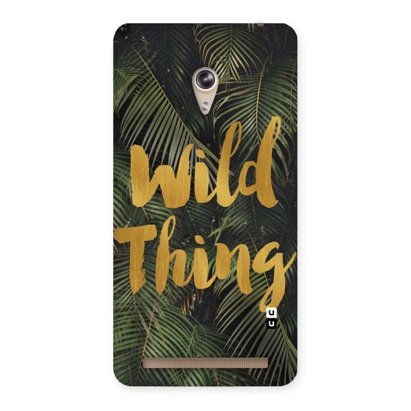 Wild Leaf Thing Back Case for Zenfone 6