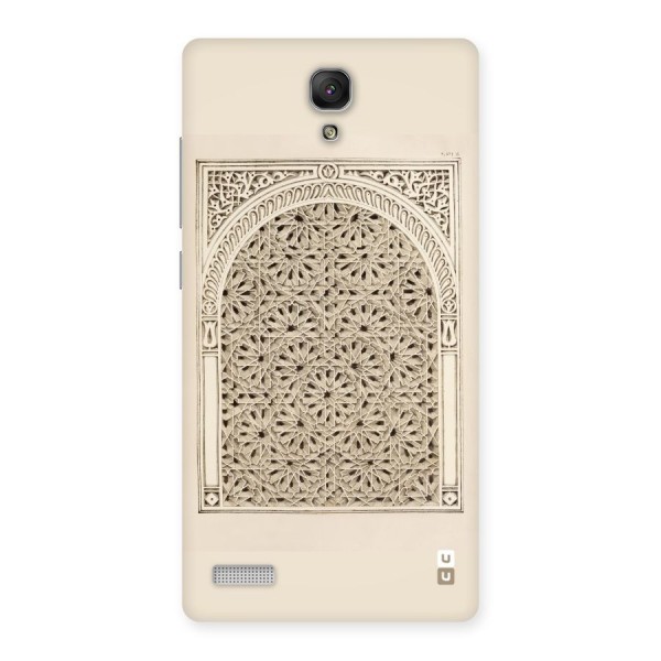 Window Ornaments Back Case for Redmi Note