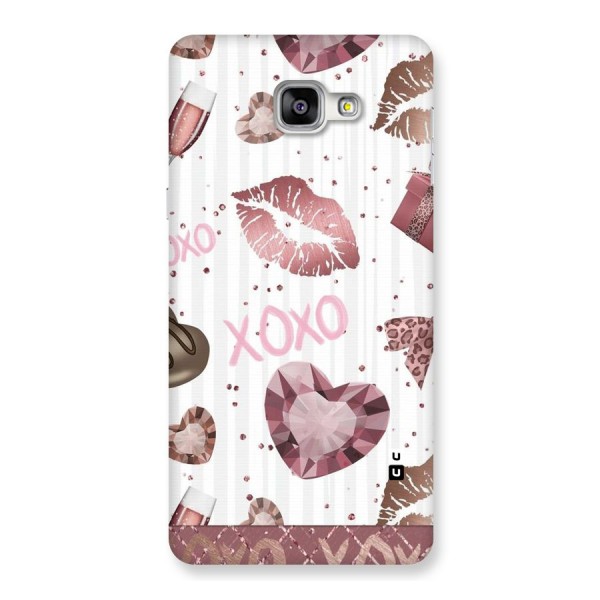 Wine Lip xoxo Back Case for Galaxy A9