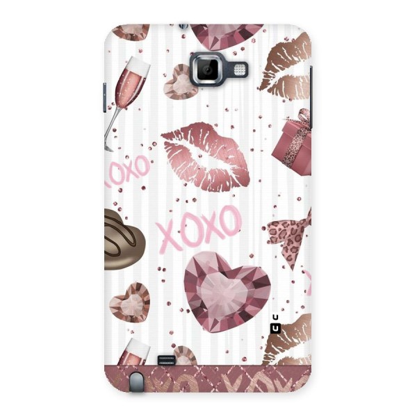 Wine Lip xoxo Back Case for Galaxy Note