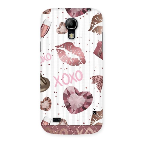 Wine Lip xoxo Back Case for Galaxy S4 Mini