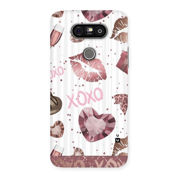 Wine Lip xoxo Back Case for LG G5