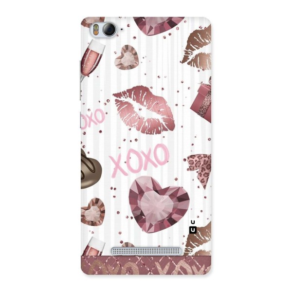 Wine Lip xoxo Back Case for Xiaomi Mi4i