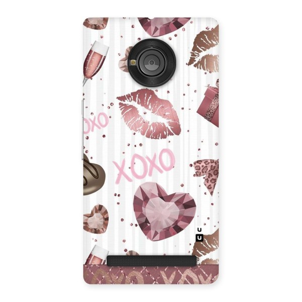 Wine Lip xoxo Back Case for Yu Yuphoria