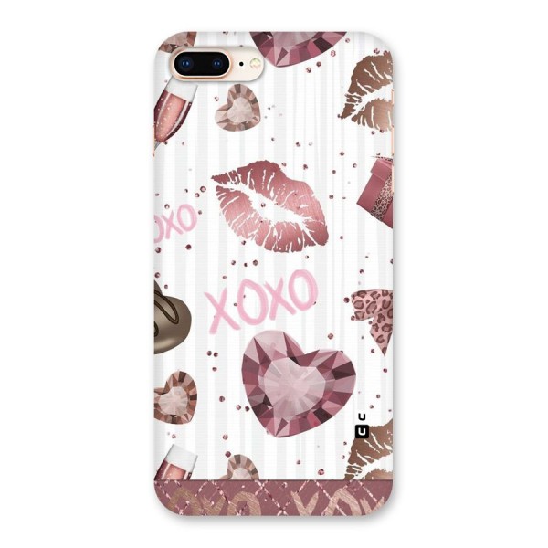 Wine Lip xoxo Back Case for iPhone 8 Plus