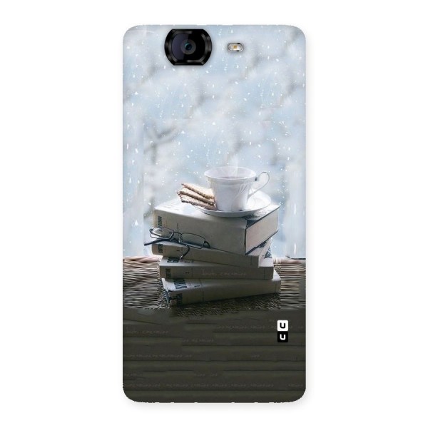 Winter Reads Back Case for Canvas Knight A350