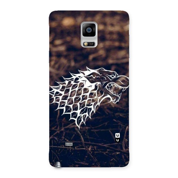 Wolf In White Back Case for Galaxy Note 4