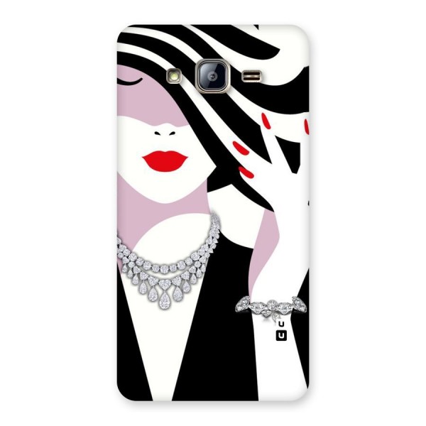 Women Beauty Back Case for Galaxy On5