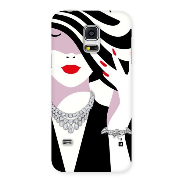 Women Beauty Back Case for Galaxy S5 Mini