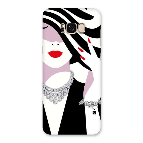 Women Beauty Back Case for Galaxy S8 Plus