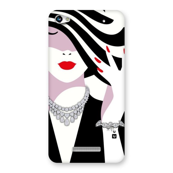 Women Beauty Back Case for Micromax Hue 2