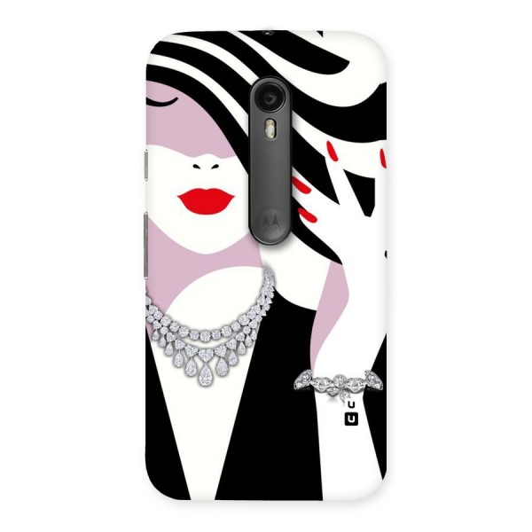 Women Beauty Back Case for Moto G3