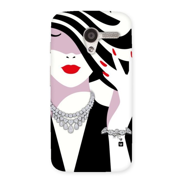 Women Beauty Back Case for Moto X