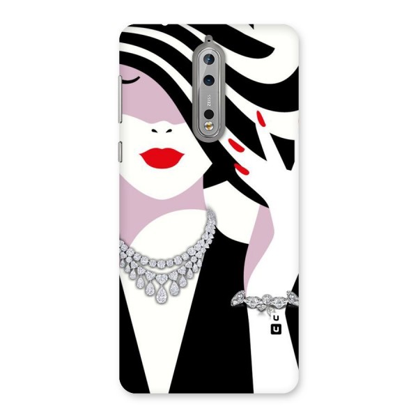 Women Beauty Back Case for Nokia 8