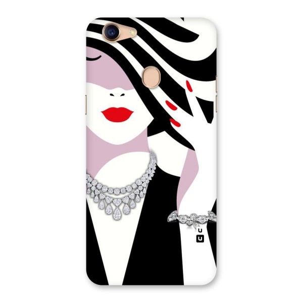 Women Beauty Back Case for Oppo F5