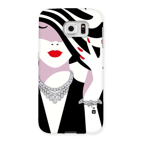 Women Beauty Back Case for Samsung Galaxy S6