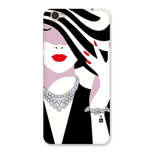 Women Beauty Back Case for Vivo Y55s