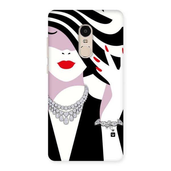 Women Beauty Back Case for Xiaomi Redmi Note 4