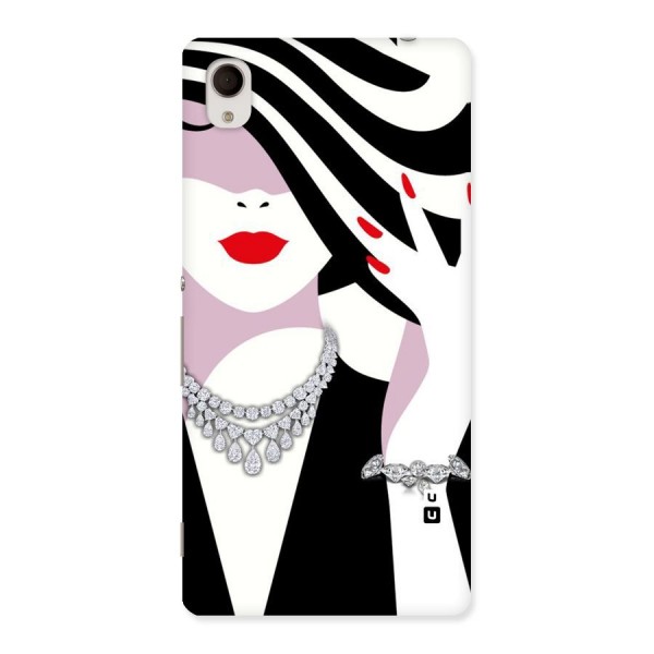 Women Beauty Back Case for Xperia M4 Aqua