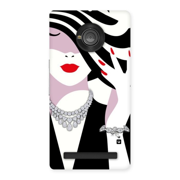 Women Beauty Back Case for Yu Yuphoria