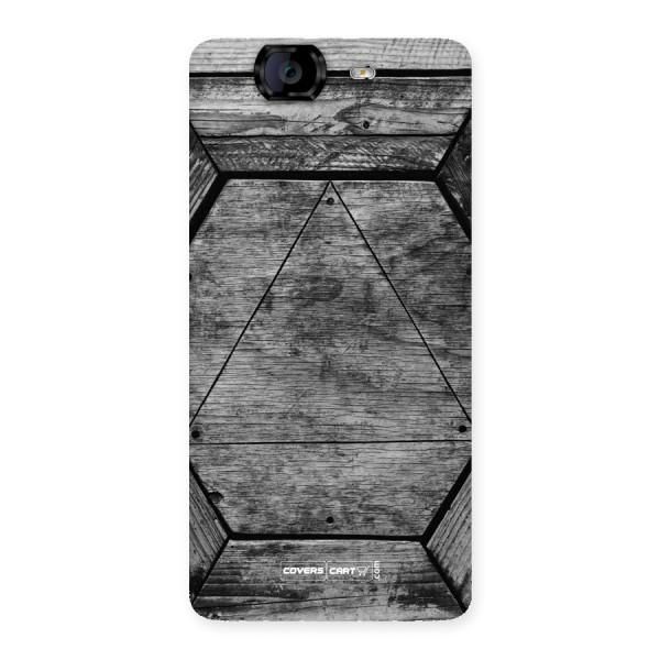 Wooden Hexagon Back Case for Canvas Knight A350