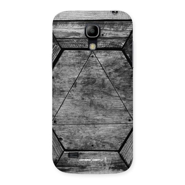 Wooden Hexagon Back Case for Galaxy S4 Mini