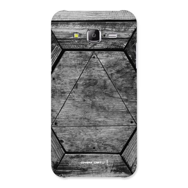 Wooden Hexagon Back Case for Samsung Galaxy J5