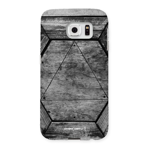 Wooden Hexagon Back Case for Samsung Galaxy S6