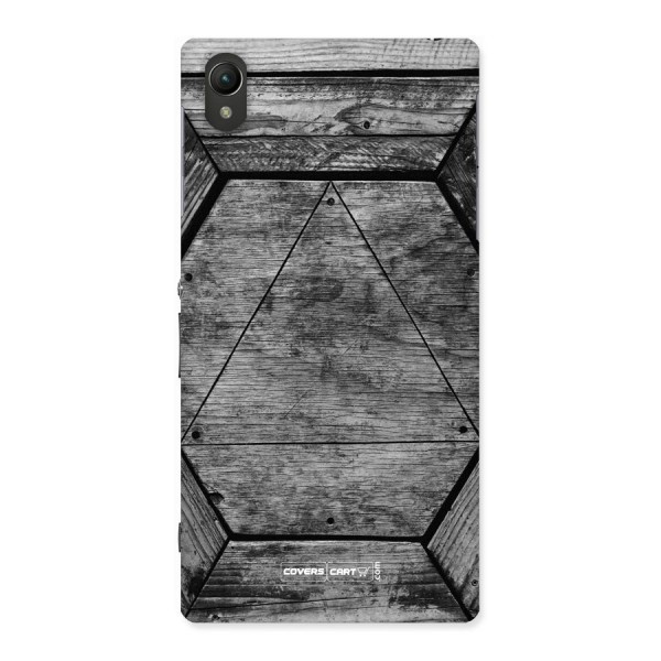 Wooden Hexagon Back Case for Sony Xperia Z1