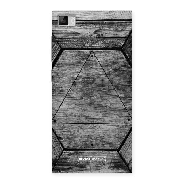 Wooden Hexagon Back Case for Xiaomi Mi3