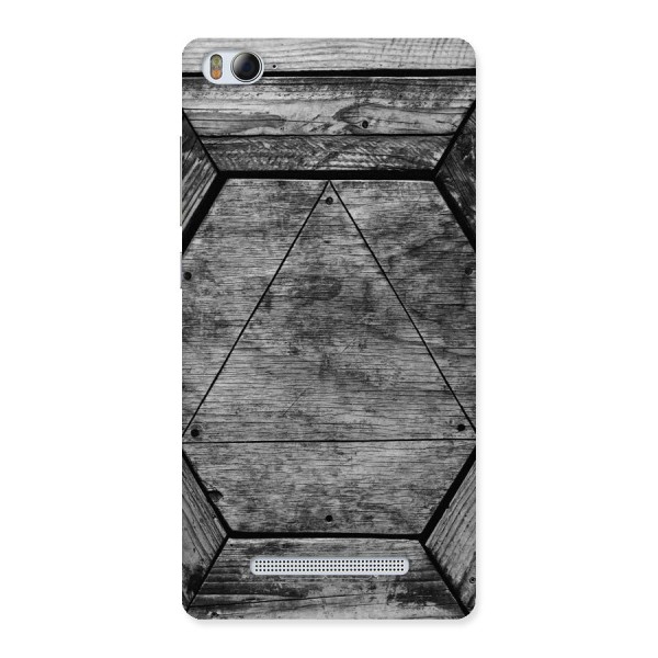 Wooden Hexagon Back Case for Xiaomi Mi4i