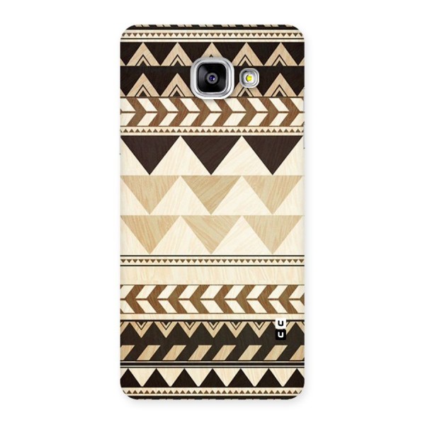 Wooden Printed Chevron Back Case for Galaxy A5 2016