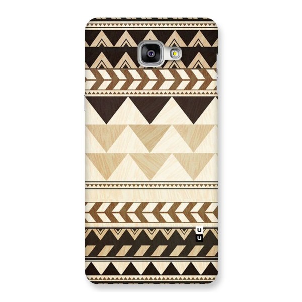 Wooden Printed Chevron Back Case for Galaxy A9