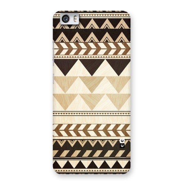 Wooden Printed Chevron Back Case for Xiaomi Redmi Mi5