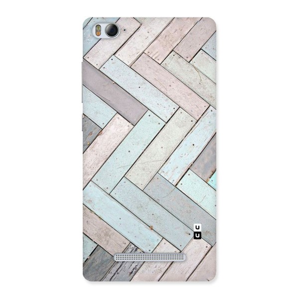 Wooden ZigZag Design Back Case for Xiaomi Mi4i