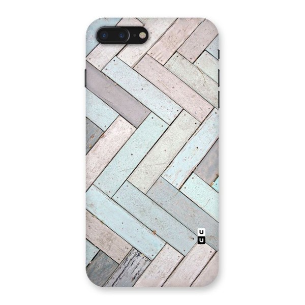 Wooden ZigZag Design Back Case for iPhone 7 Plus