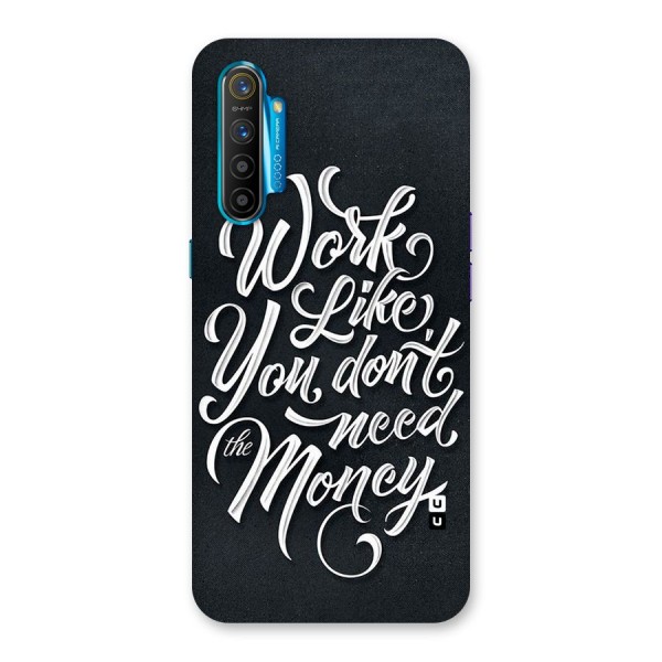 Work Like King Back Case for Realme XT